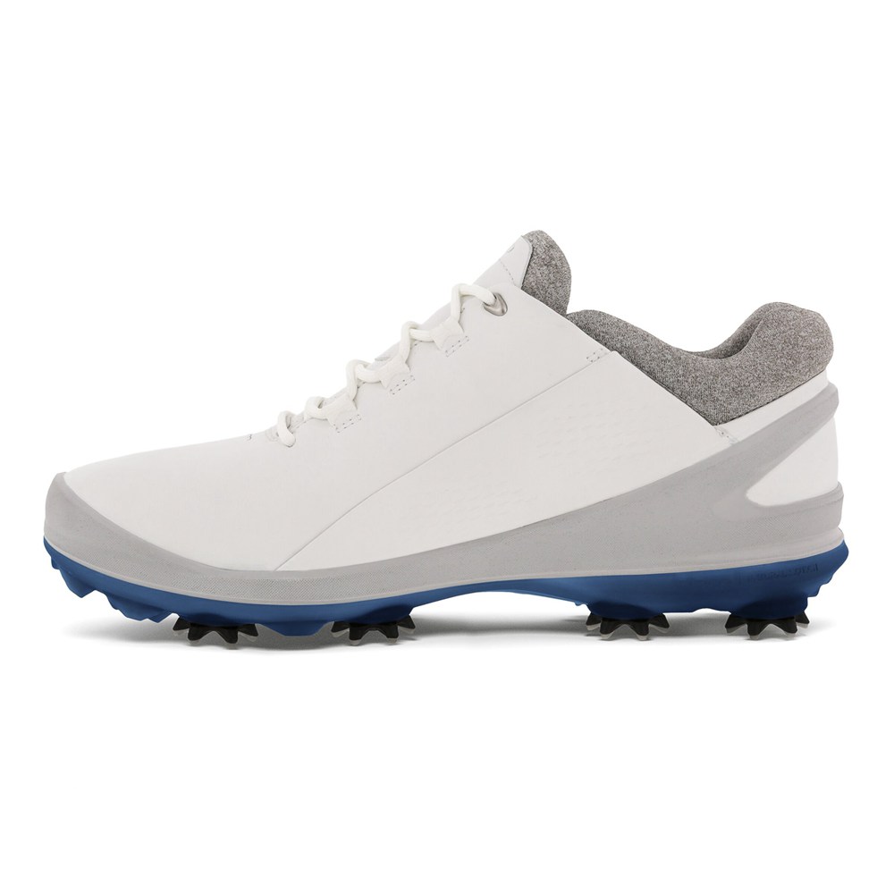 Zapatos De Golf Hombre - ECCO Biom G3 Cleated - Blancos - SOD695301